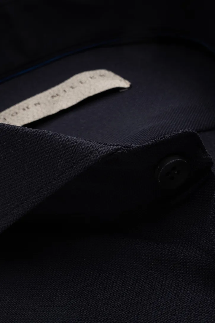 Overhemd John Miller Tailored Fit zwart