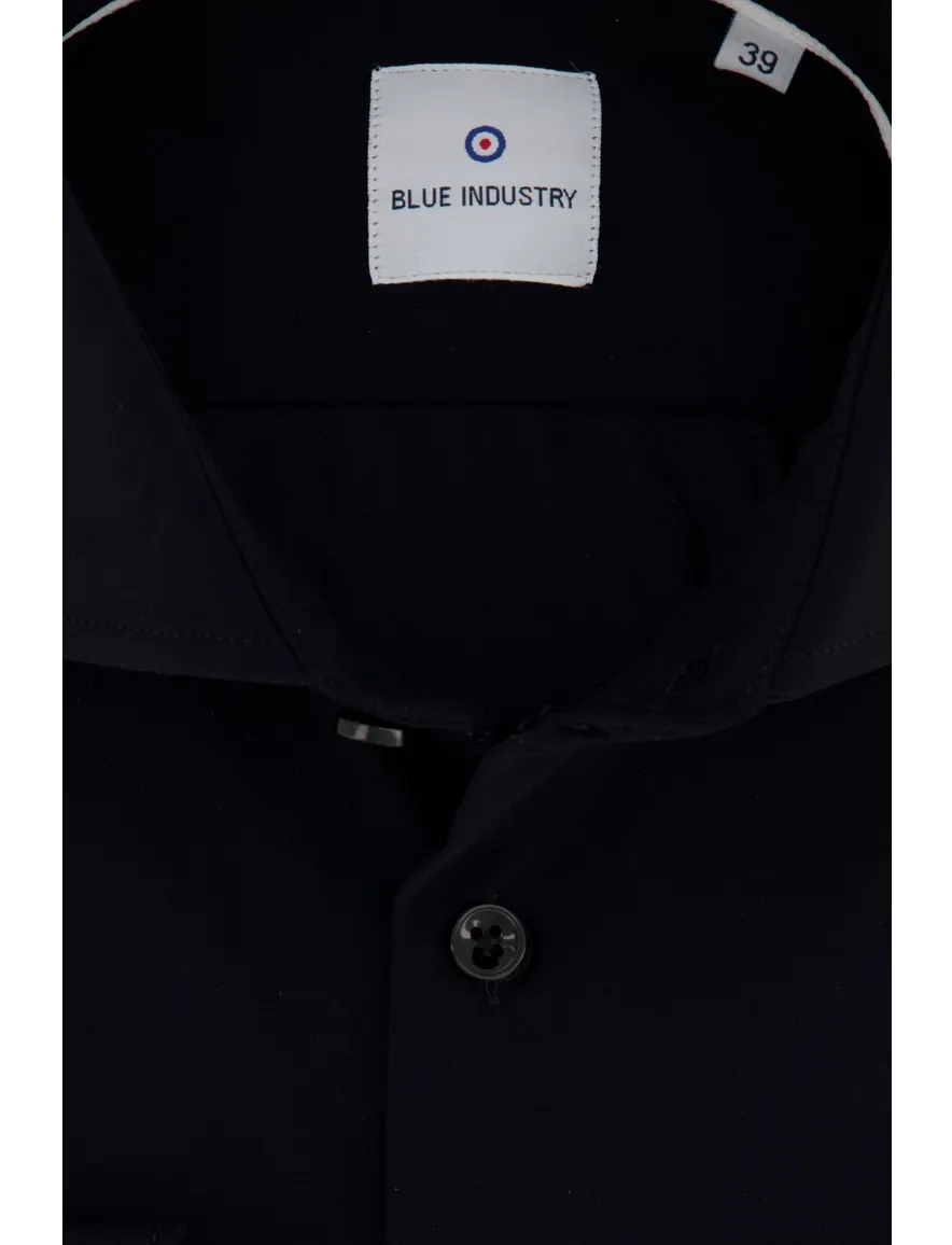 Blue Industry overhemd zwart
