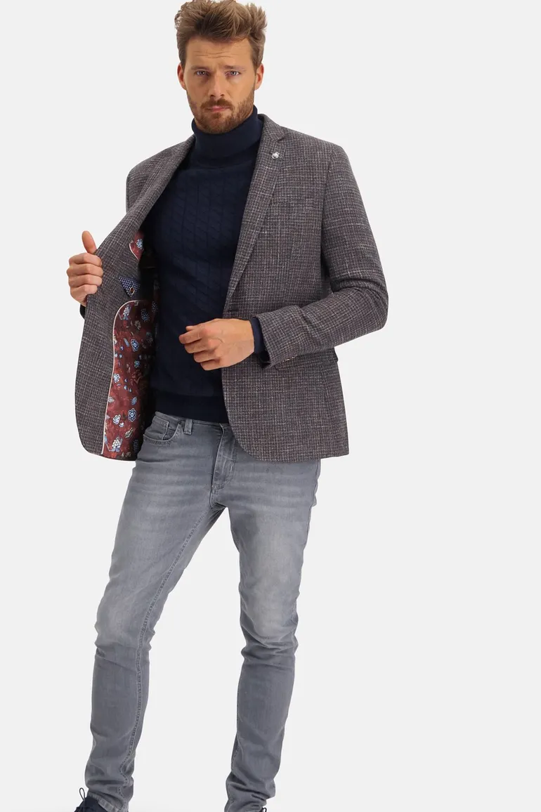 Colbert State of Art donkerblauw bruin