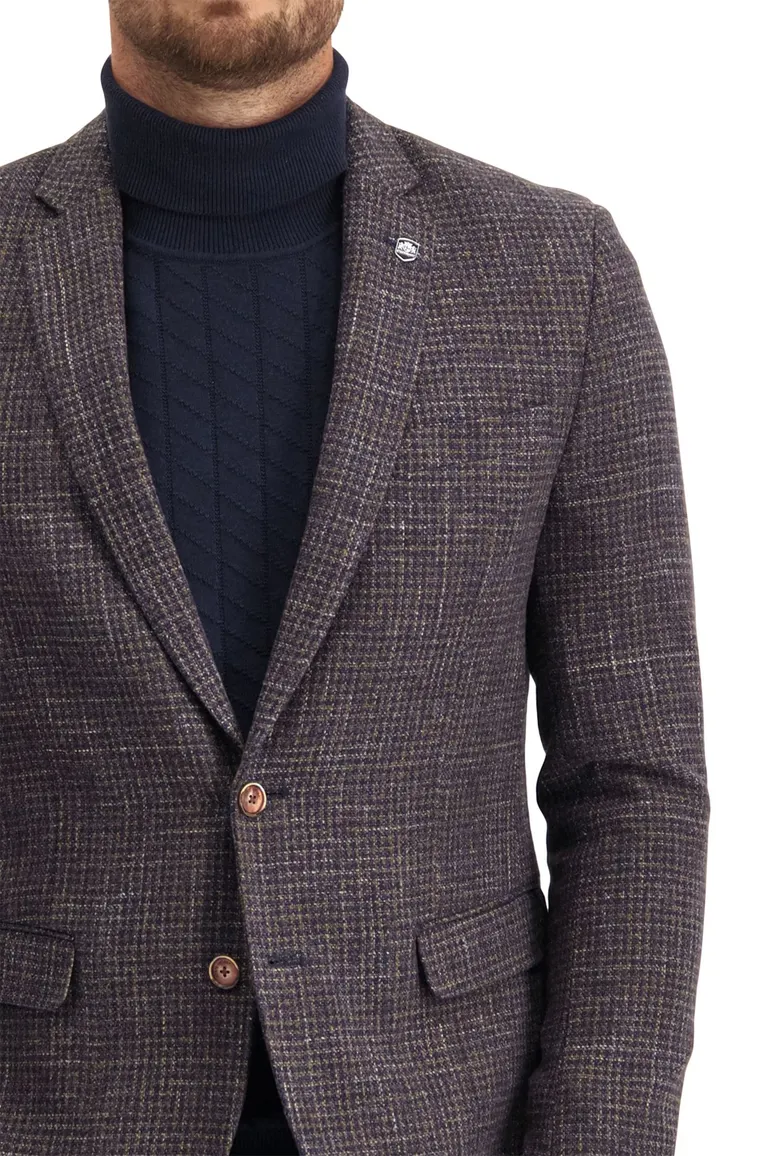 Colbert State of Art donkerblauw bruin