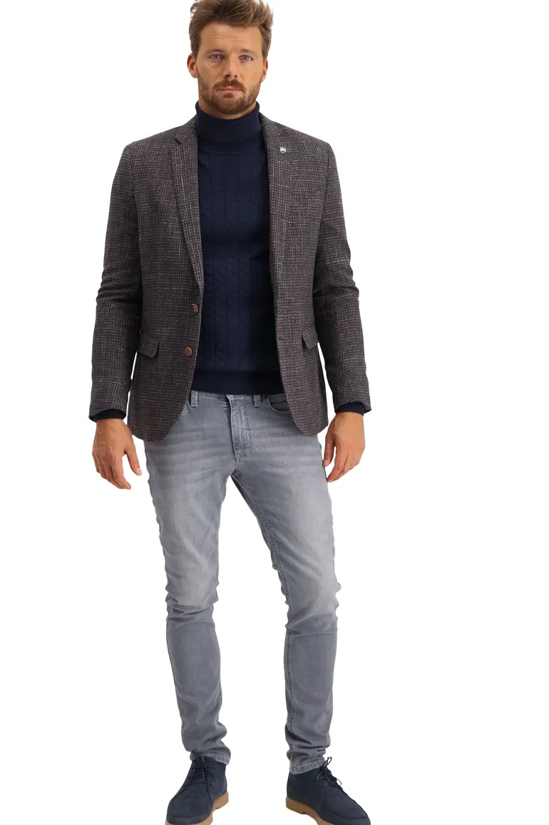 Colbert State of Art donkerblauw bruin