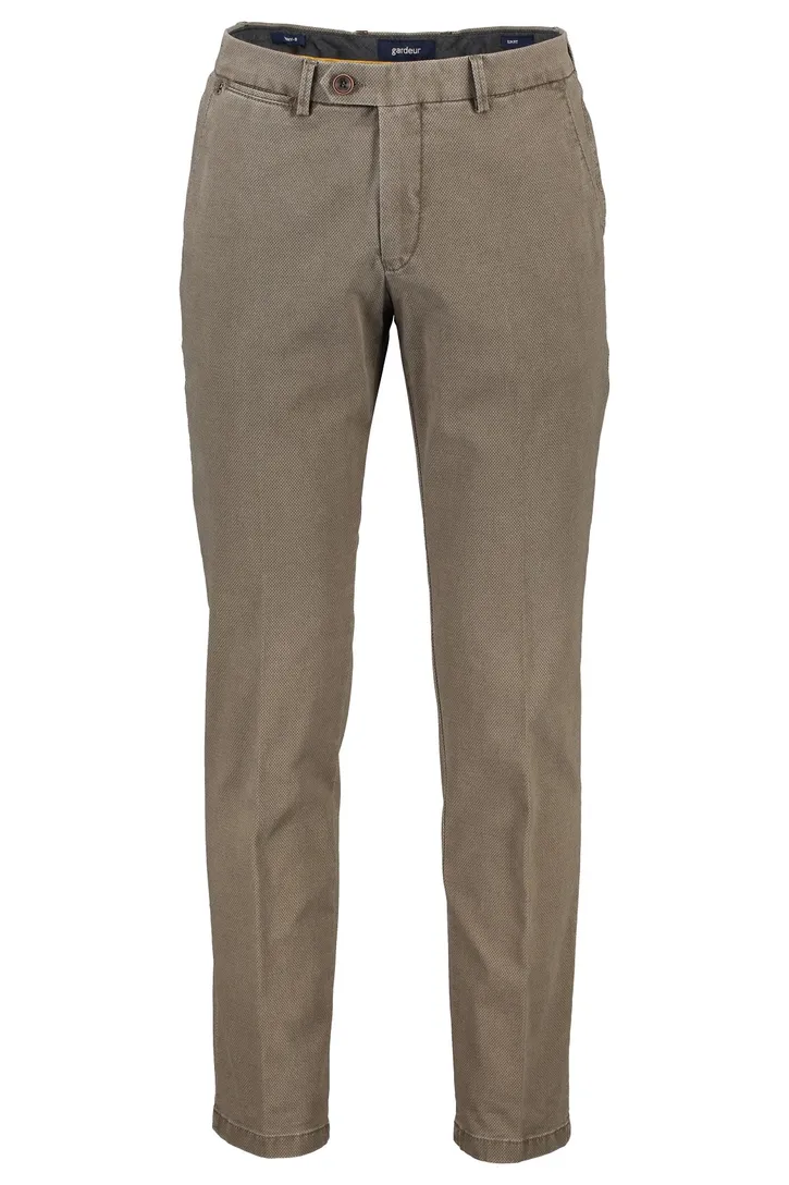 Gardeur broek Sonny bruin