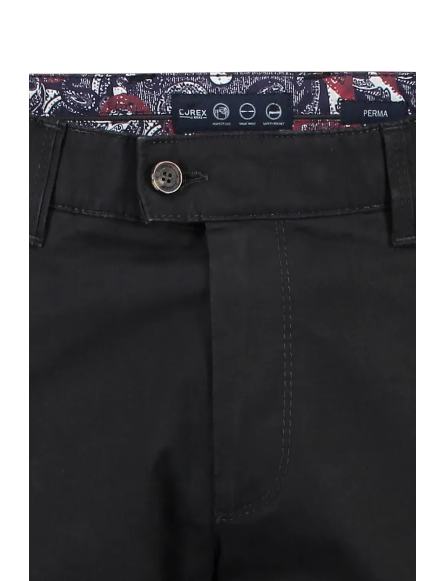 Broek Brax Jim-S zwart