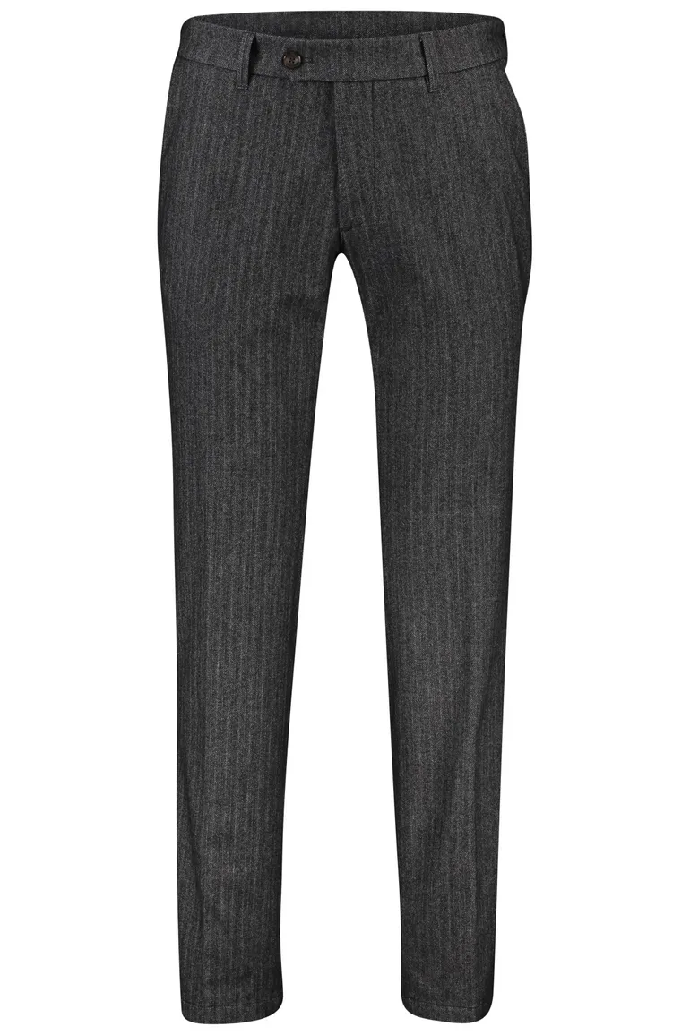 katoenen broek Eurex grijs geprint Eurex