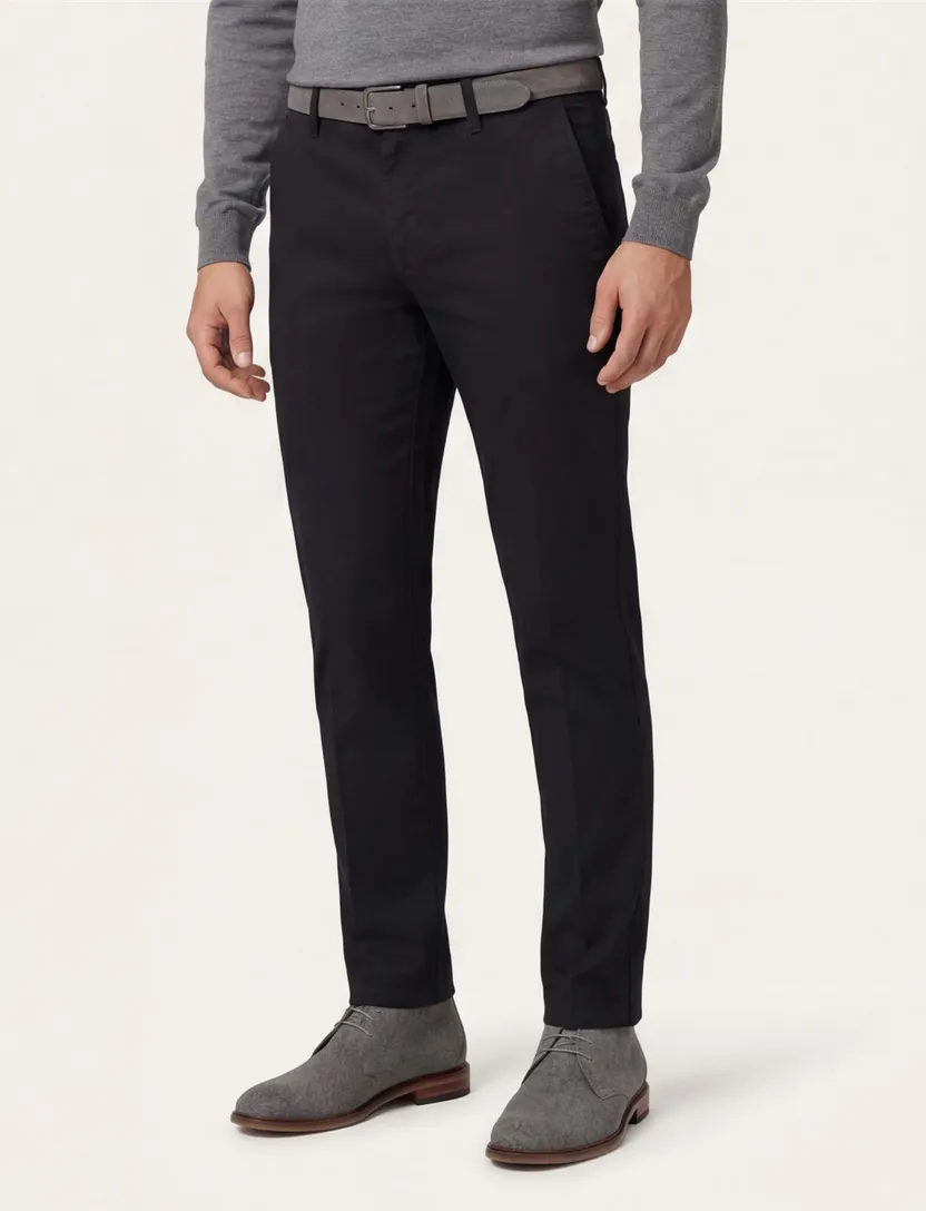 Zwarte broek M.E.N.S. Madison U