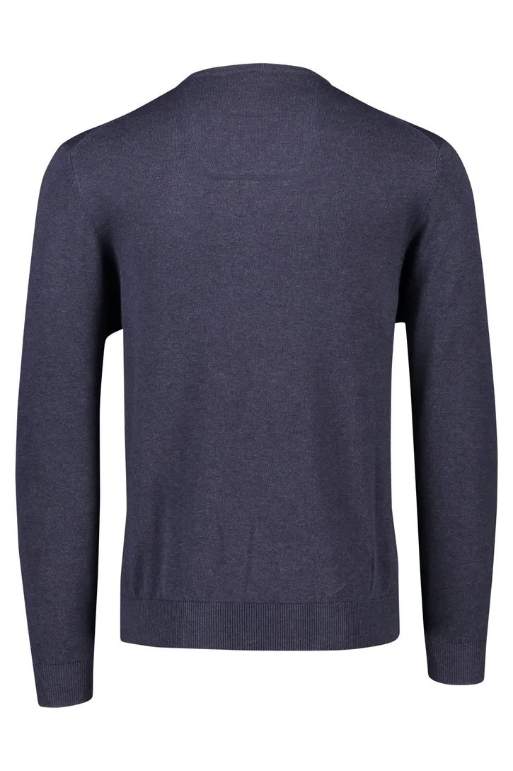 Donkerblauwe trui Casa Moda v-hals