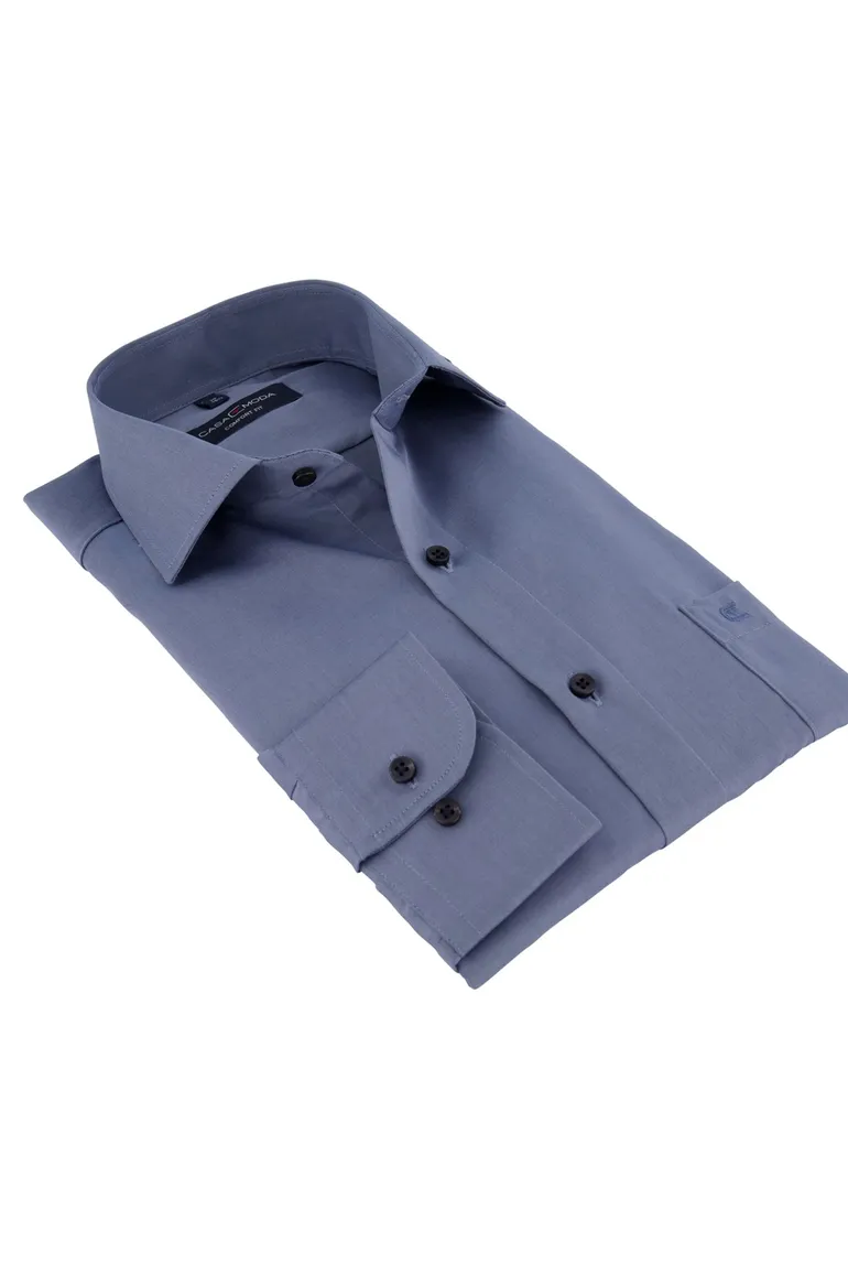 Overhemd Casa Moda donkerblauw