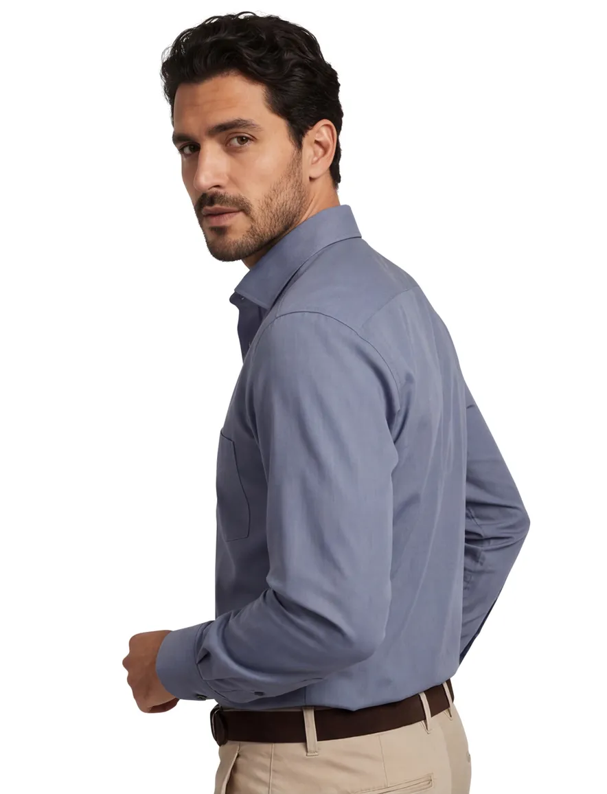 Overhemd Casa Moda donkerblauw