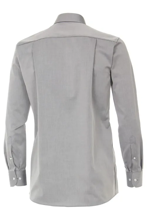 Casa Moda overhemd grijs katoen Comfort Fit