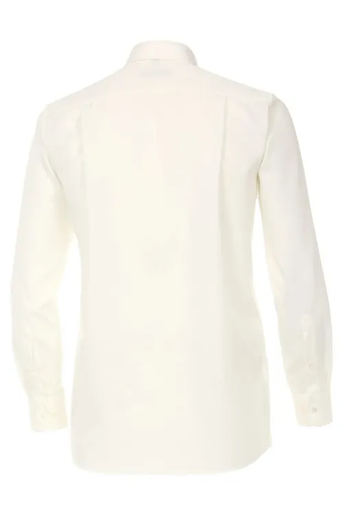 Casa Moda Comfort Fit overhemd ecru ml7 wijde fit