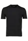 Casa Moda t-shirt effen katoen zwart