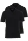 Casa Moda T-shirt zwart wijde fit