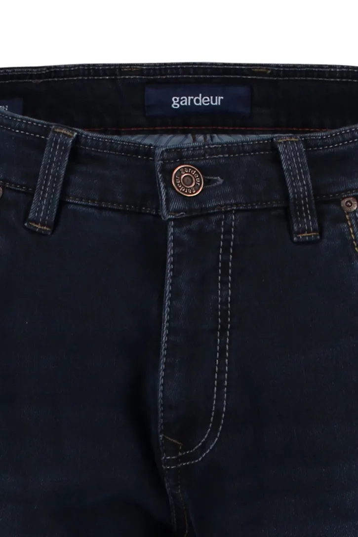 Spijkerbroek heren Gardeur Batu donkerblauw