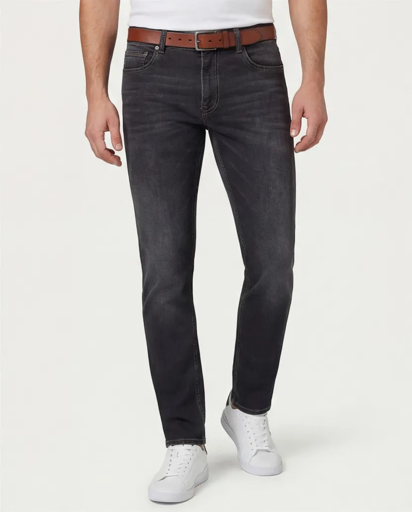 Gardeur 5-pocket Batu donkergrijs