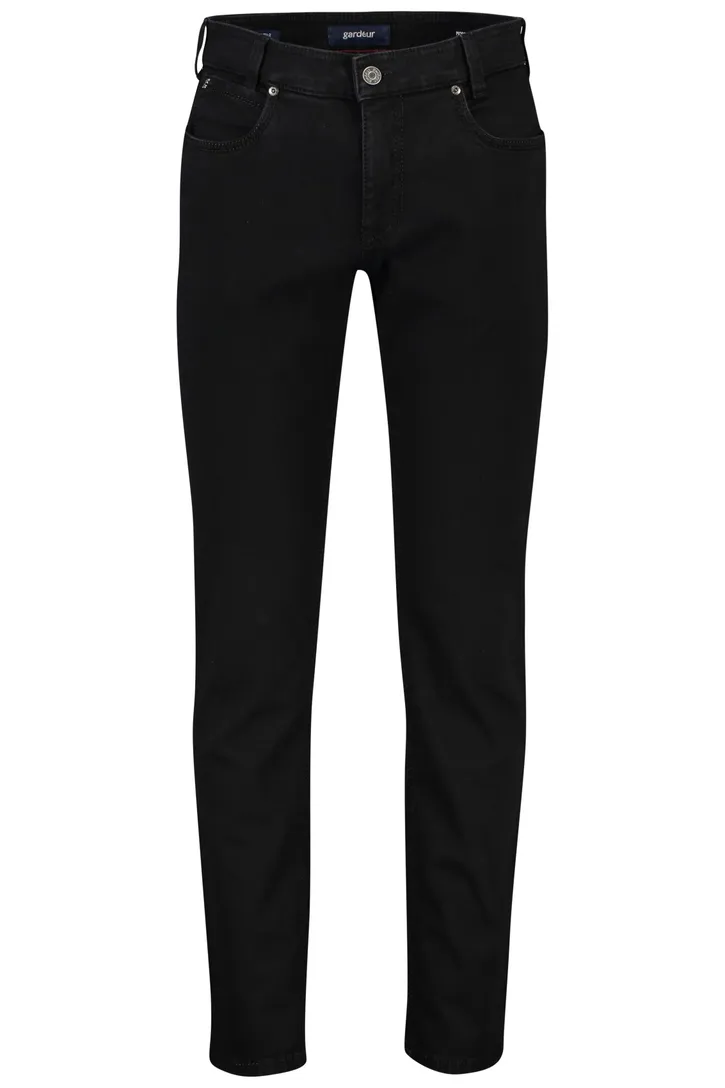 Gardeur heren broek Batu zwart