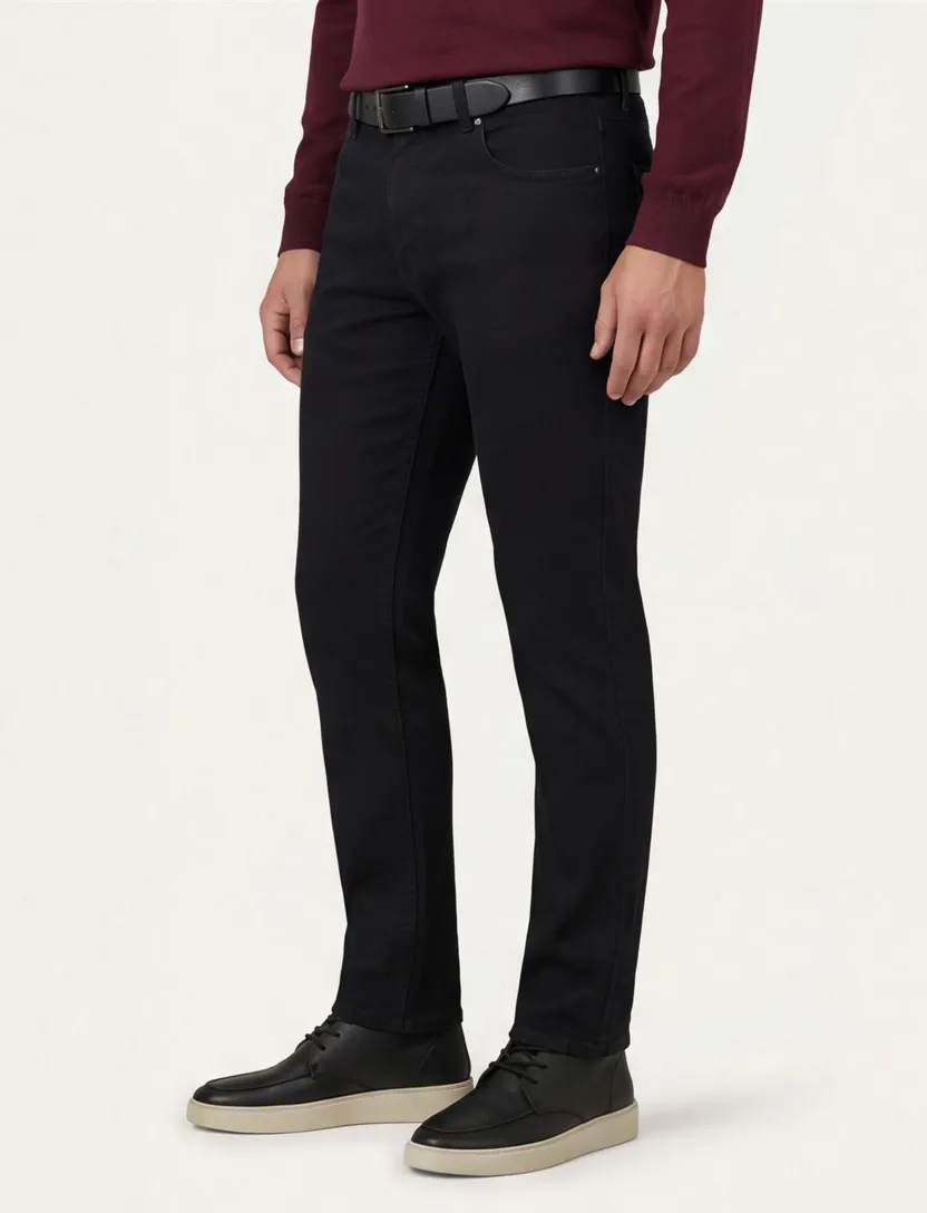 Gardeur heren broek Batu zwart