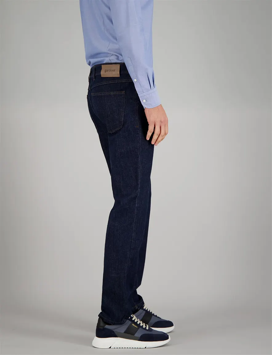 Gardeur broek donkerblauw Nevid-11