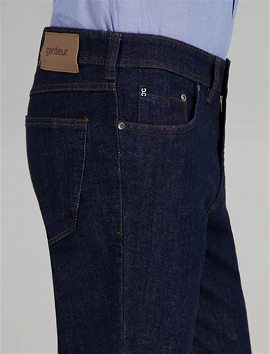 Gardeur broek donkerblauw Nevid-11