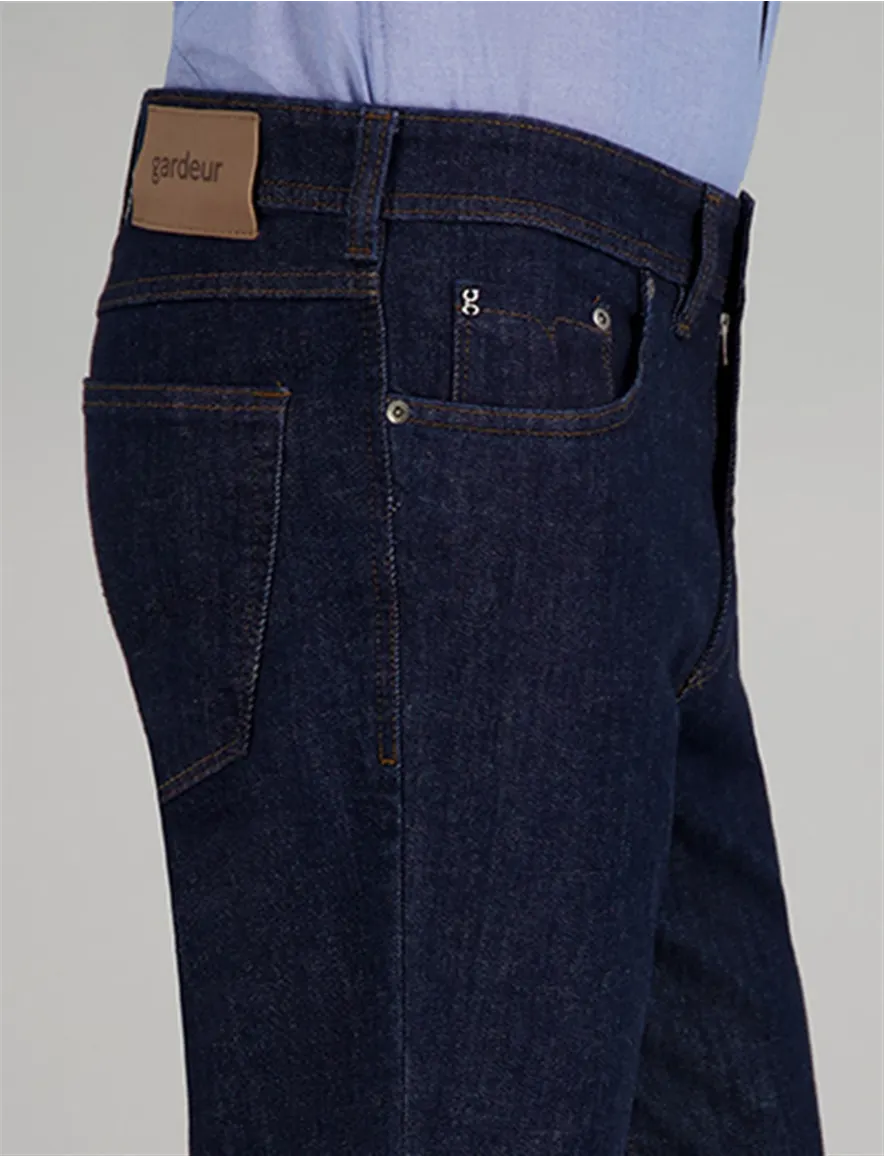Gardeur broek donkerblauw Nevid-11