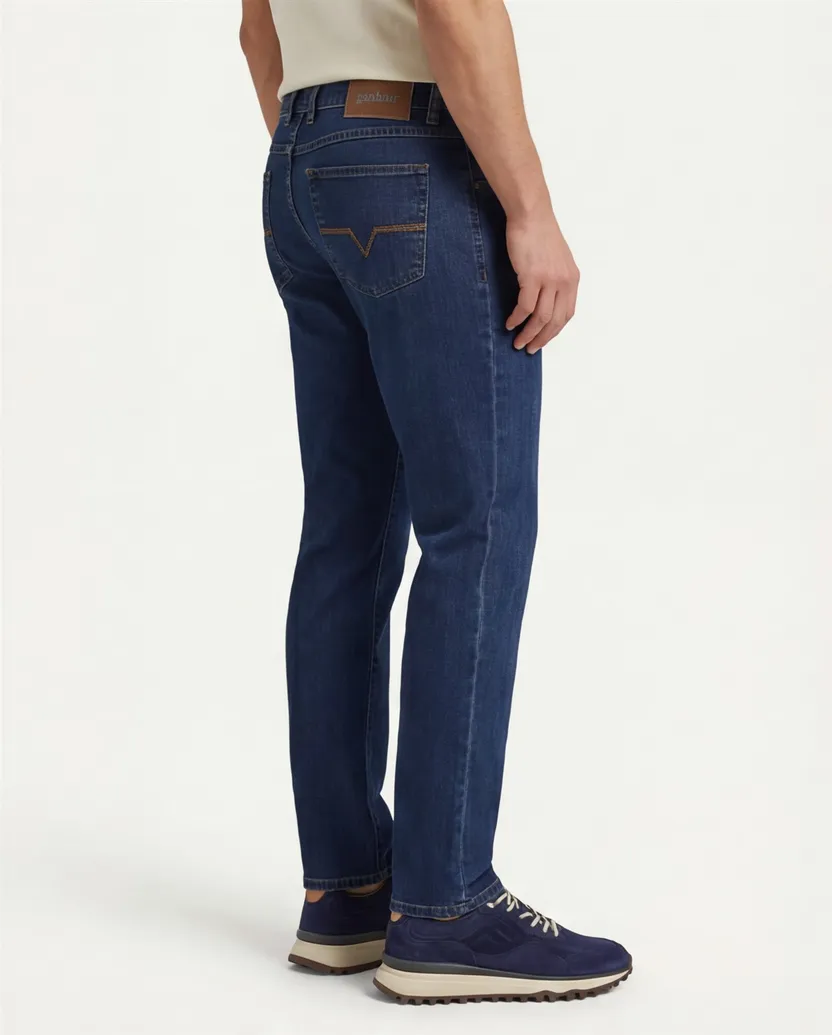 5-pocket heren Gardeur Nevio blauw