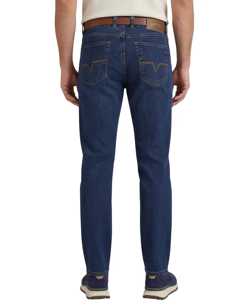 5-pocket heren Gardeur Nevio blauw