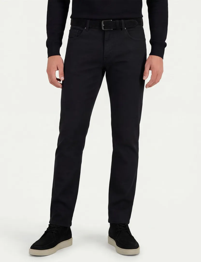 Gardeur broek 5-pocket Nevio zwart