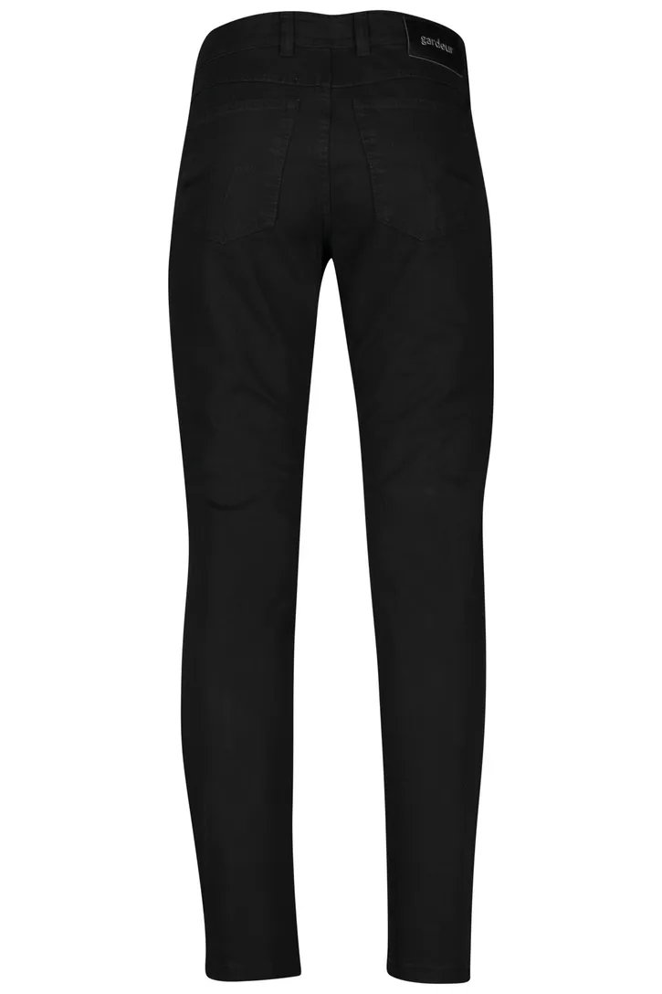 Gardeur broek 5-pocket Nevio zwart