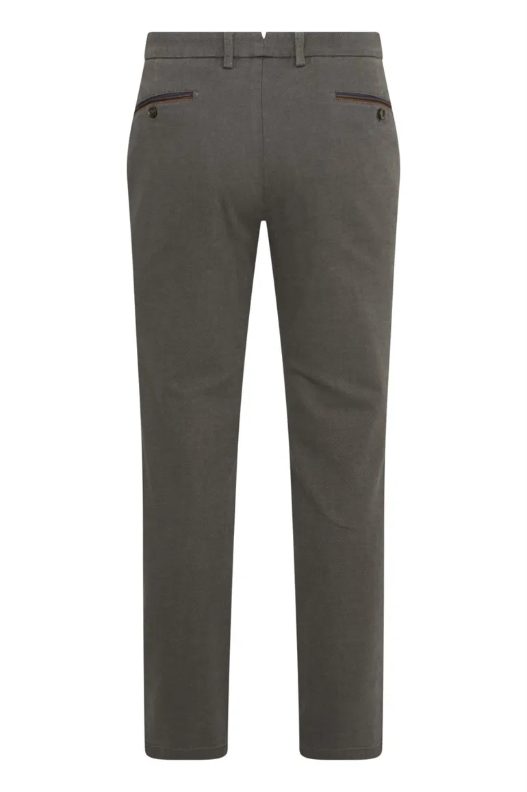 Gardeur Terrell katoenen broek bruin