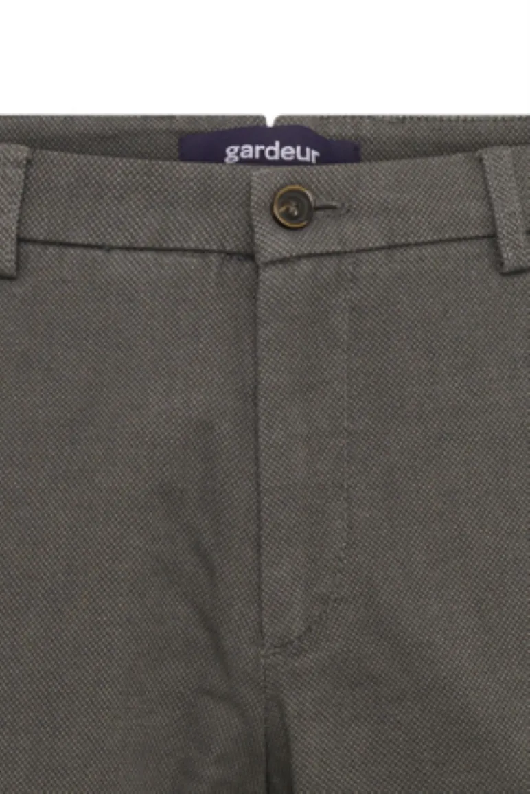 Gardeur Terrell katoenen broek bruin