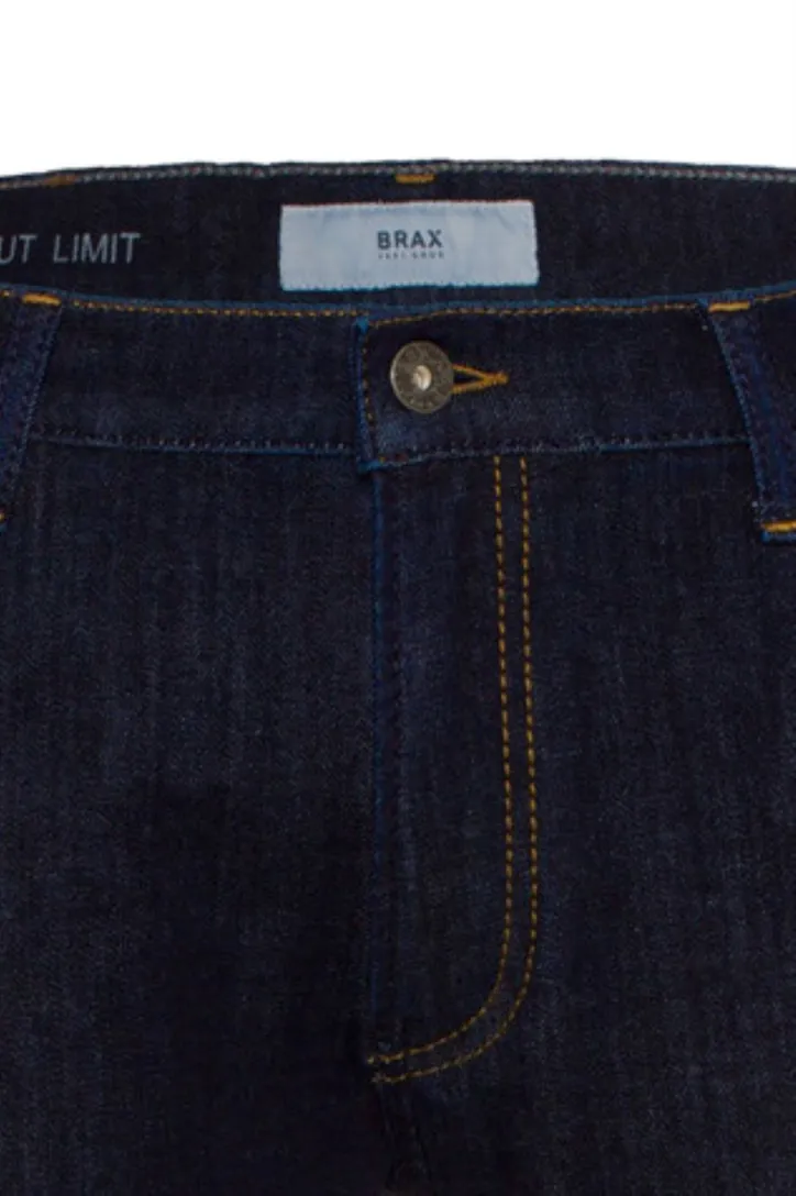 Jeans 5-p donkerblauw Brax Chuck slim fit