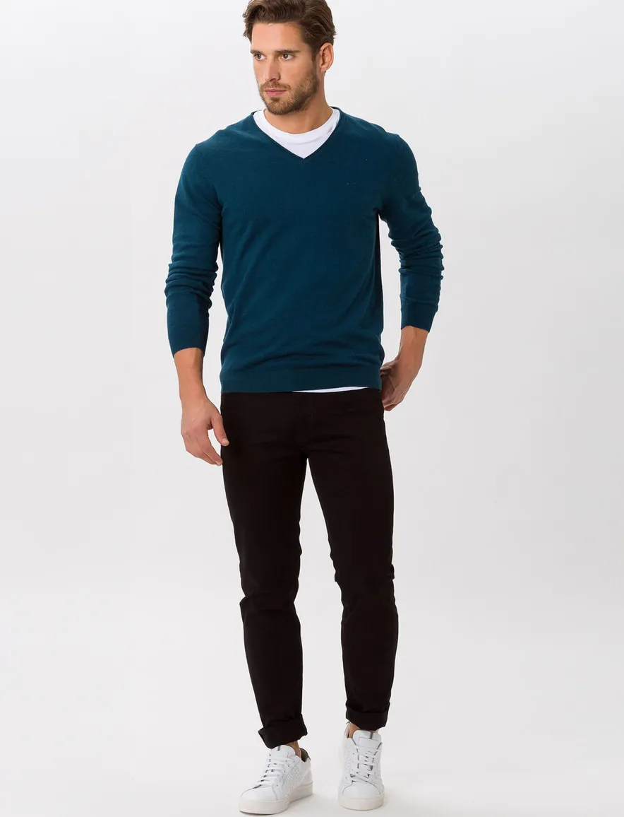 Zwarte jeans Brax Chuck slim fit