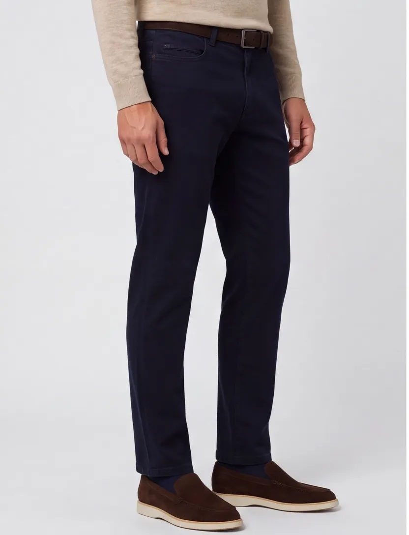 Brax chino Everest donkerblauw