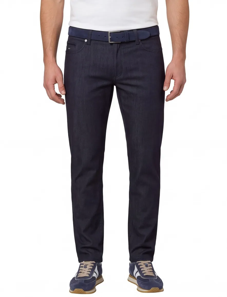 5-pocket antraciet Brax Cadiz