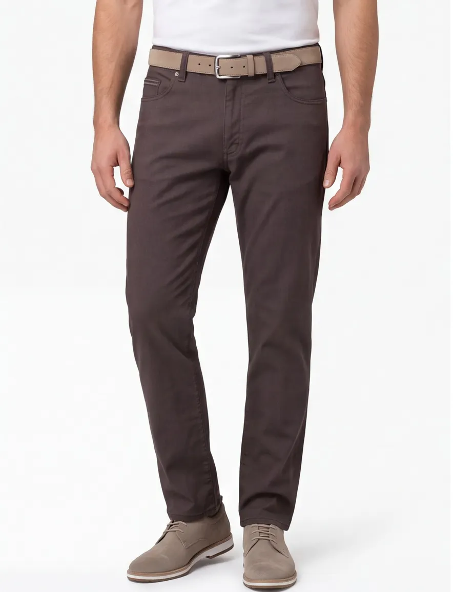5-pocket broek bruin Brax Cadiz