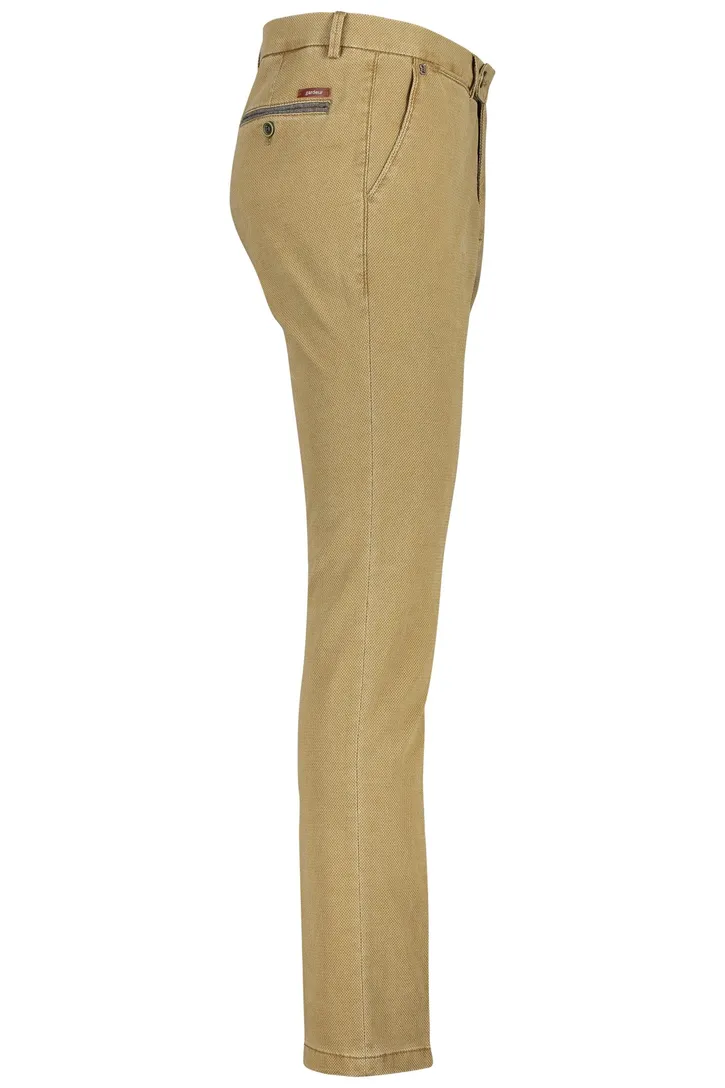 Gardeur Benito chino grijs 100% katoen