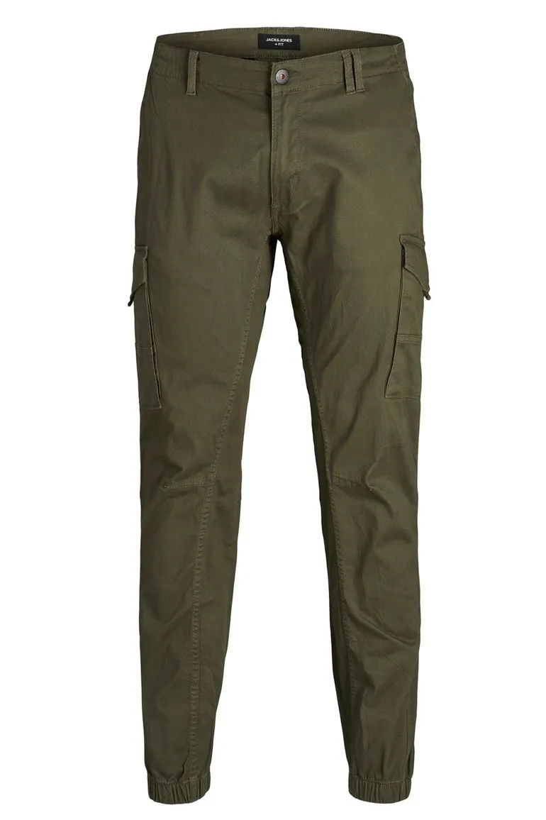 Cargo broek Jack & Jones Plus Size groen