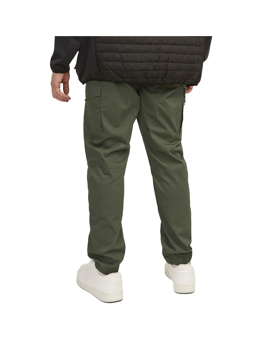 Cargo broek Jack & Jones Plus Size groen