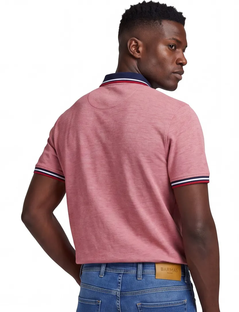 Jack & Jones poloshirt rood Plus Size