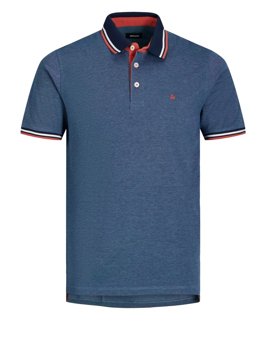 Poloshirt Jack & Jones nachtblauw Plus Size