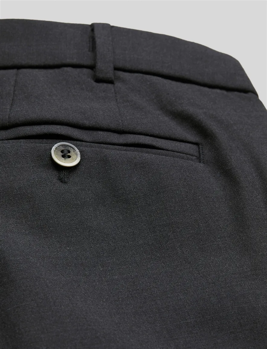 Meyer Pantalon wol antraciet