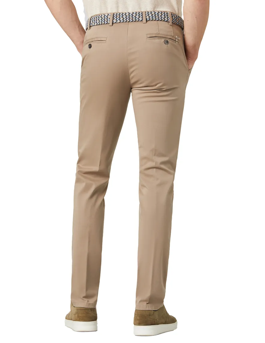 Meyer Pantalon katoen camel OSLO