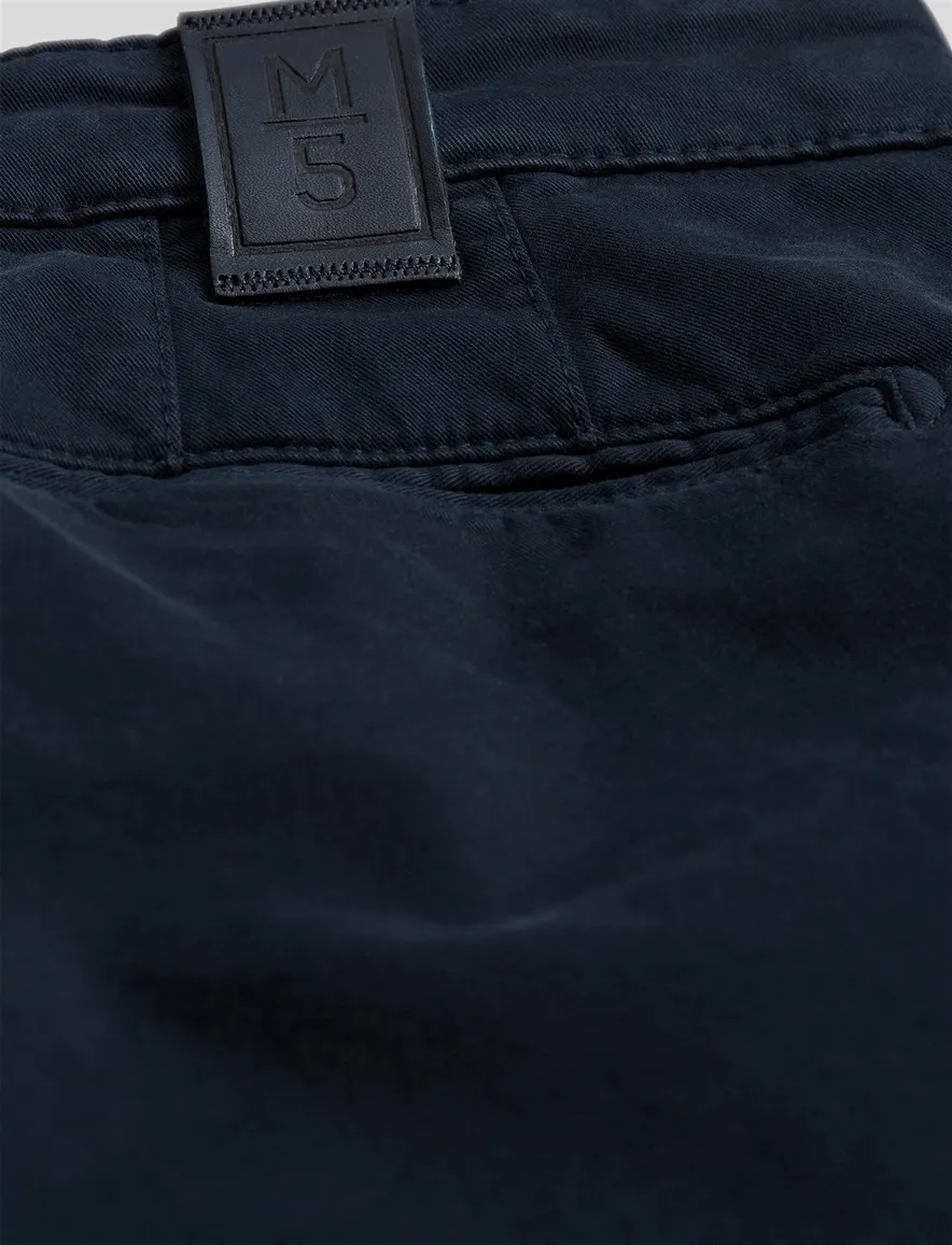 Meyer M5 katoenen broek donkerblauw