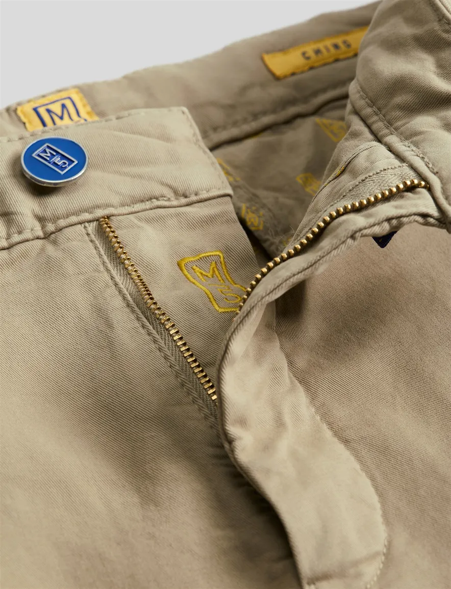 Meyer M5 katoenen broek bruin
