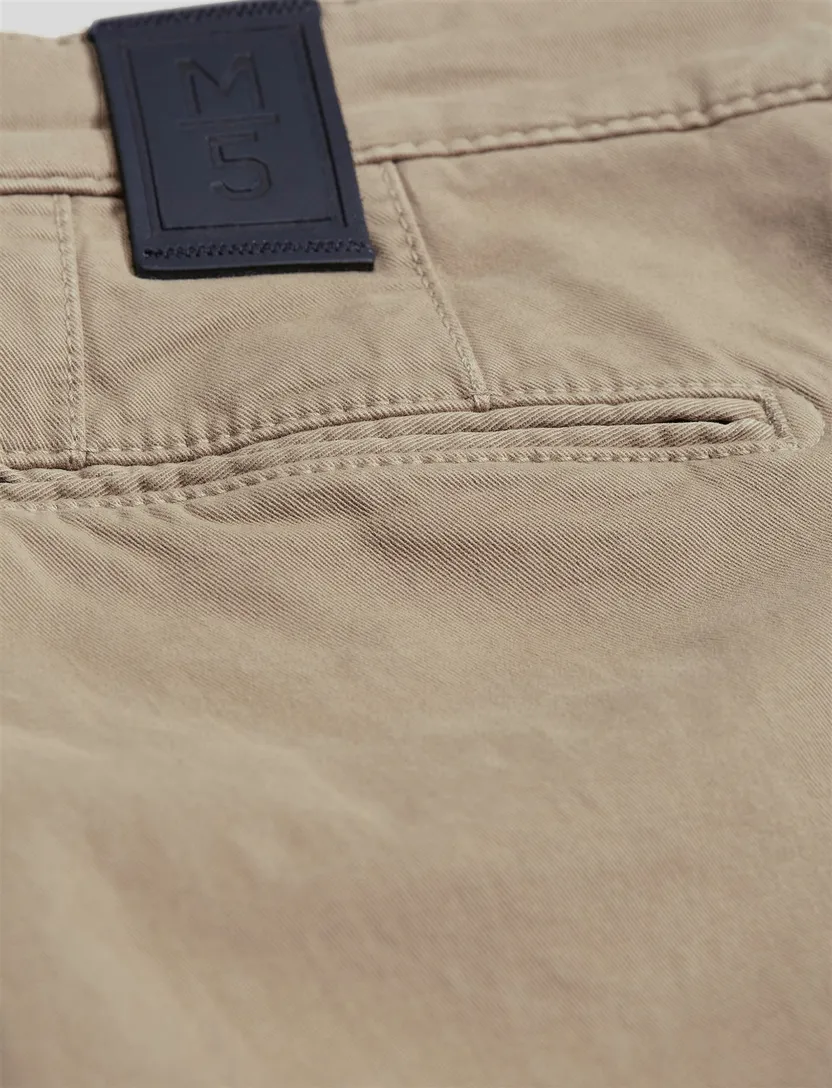 katoenen broek Meyer M5 bruin
