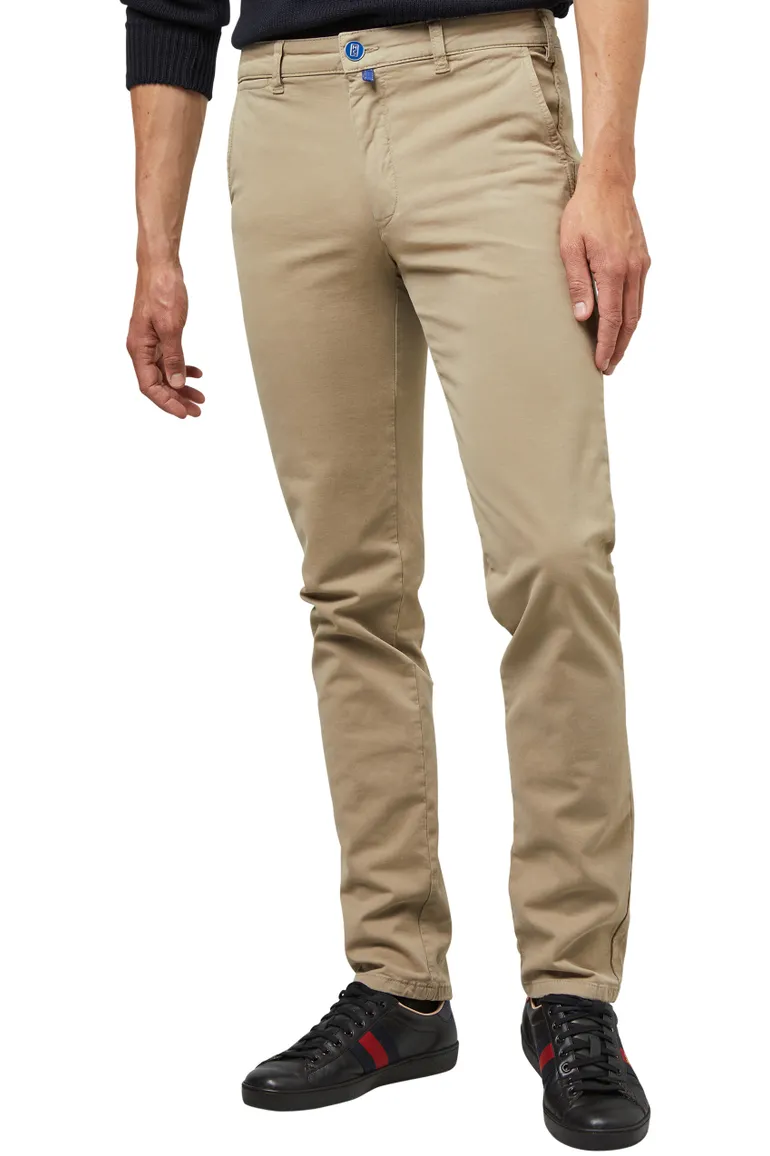 Meyer M5 katoenen broek bruin