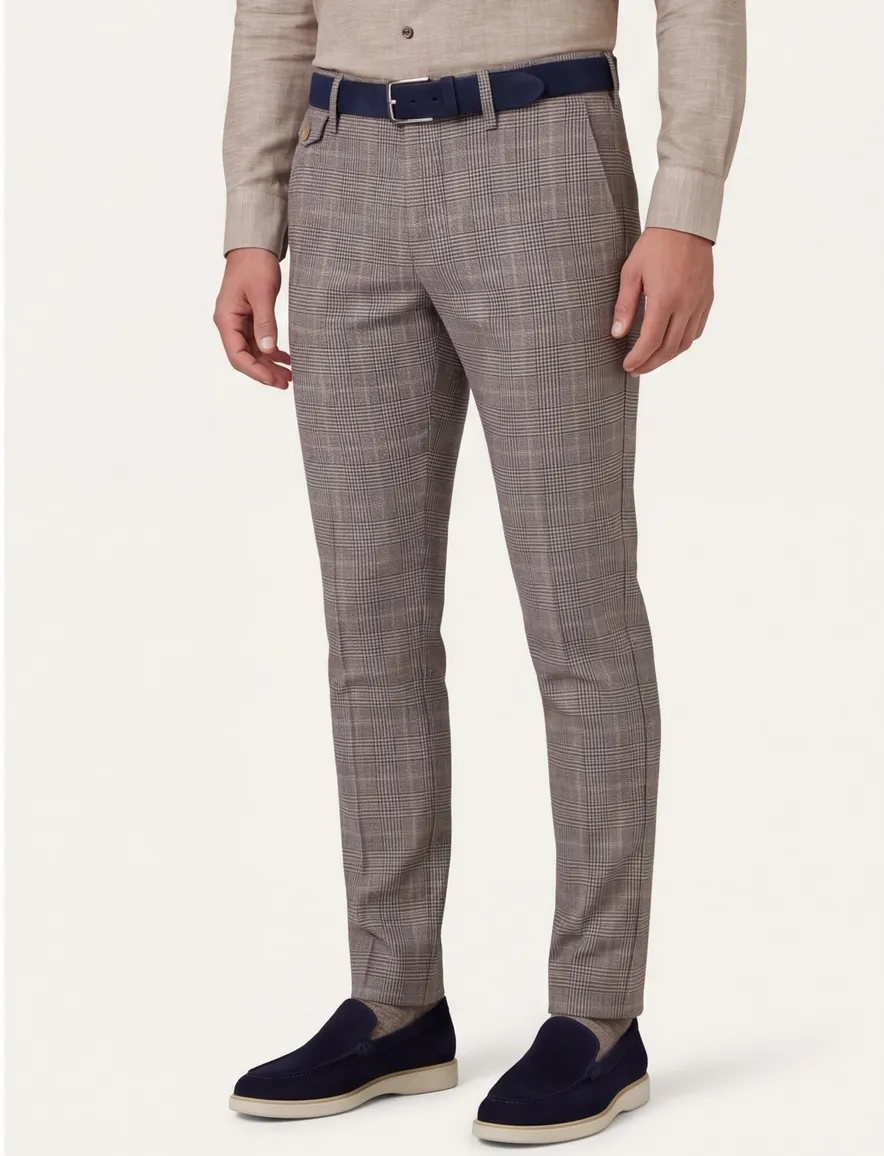 Chino Alberto bruin ruitje