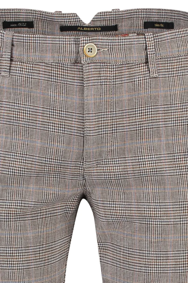 Chino Alberto bruin ruiten