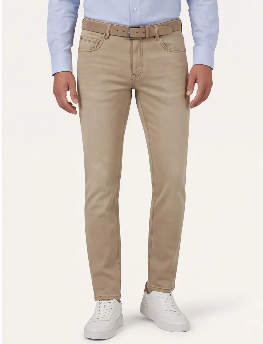Gardeur heren broek Batu beige