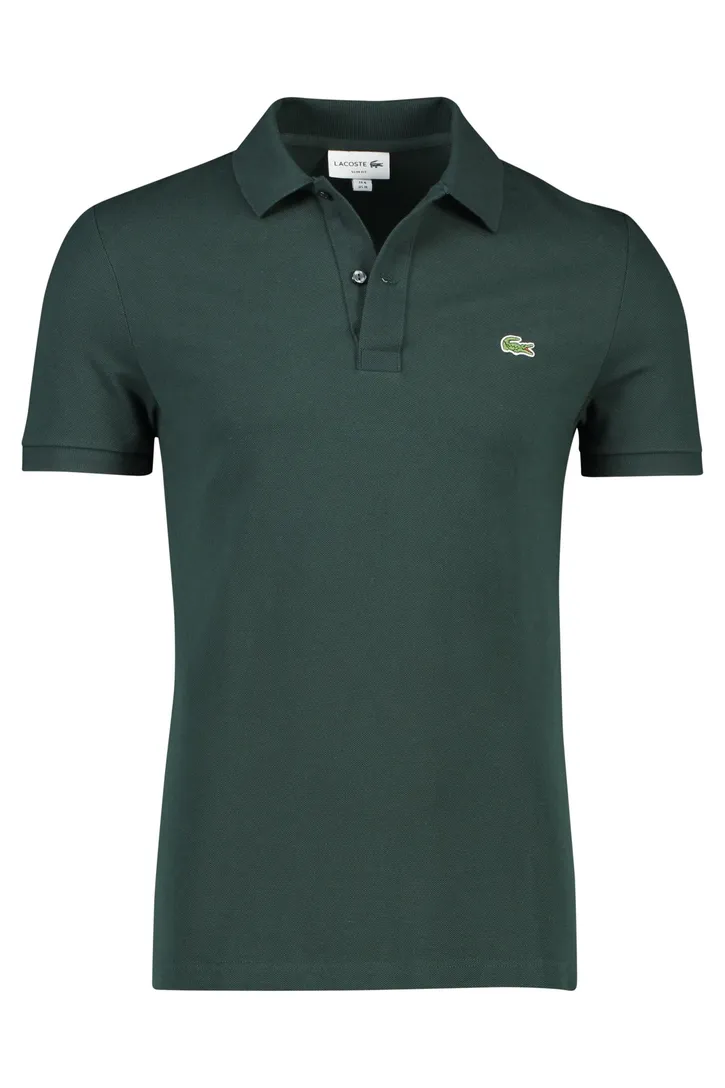 Lacoste poloshirt groen katoen slim fit