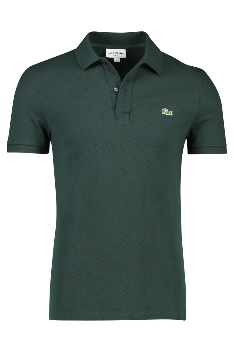 Lacoste poloshirt groen slim fit